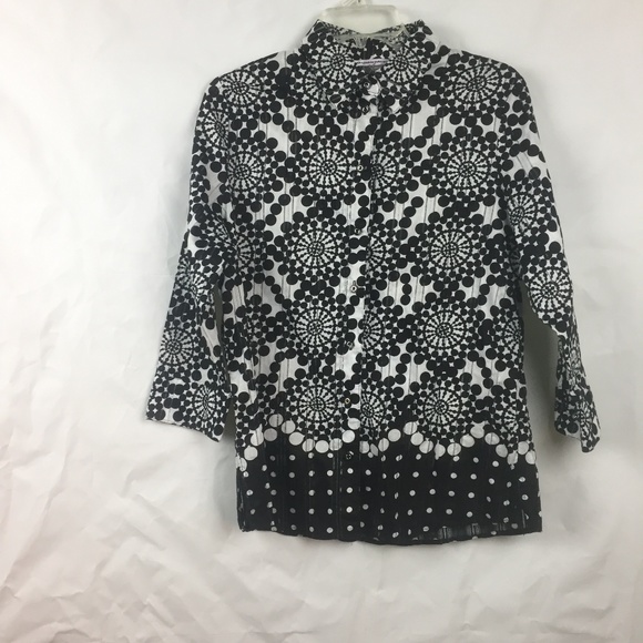 Allison Daley Tops - 🐸 Allison Dale 3/4 Sleeve Top s 10  A62